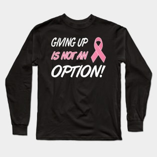 breast cancer cancer chemotherapy awareness chemo Long Sleeve T-Shirt
